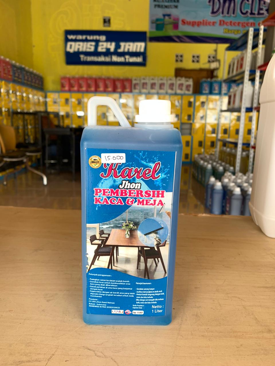 PEMBERSIH KACA & MEJA 1 LITER